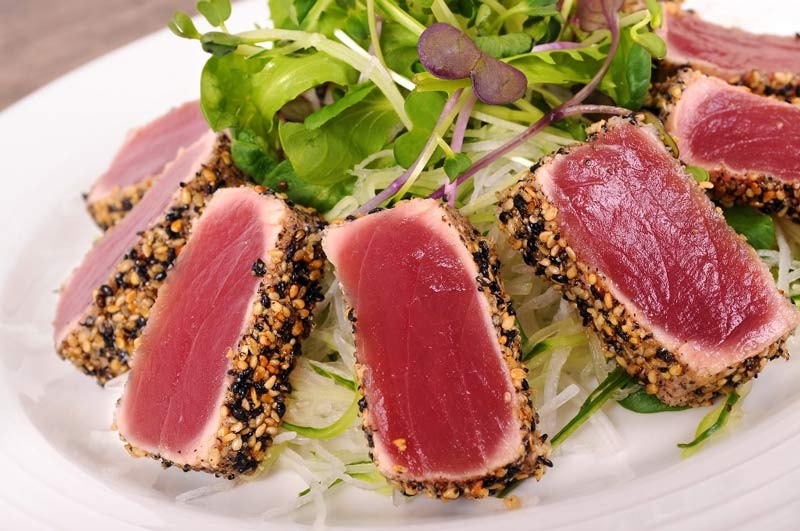Salad cá ngừ - món ngon giảm cân lành mạnh
